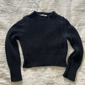 Isabel Marant Etoile Knitted Crop Sweater